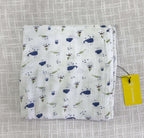 Muslin Cotton Baby Swaddles in 2 layered( 110*110 cms)