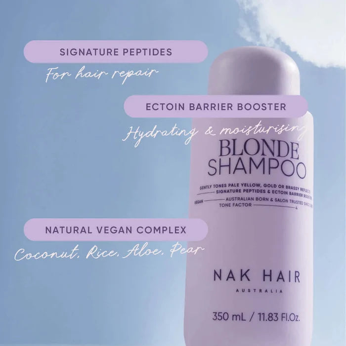 NAK Hair BLONDE Shampoo 350ml