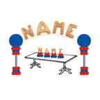 Name Balloon Arch - Pick Up or Delivery Only - USA Party Store