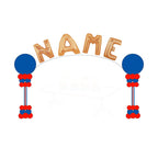 Name Balloon Arch - Pick Up or Delivery Only - USA Party Store