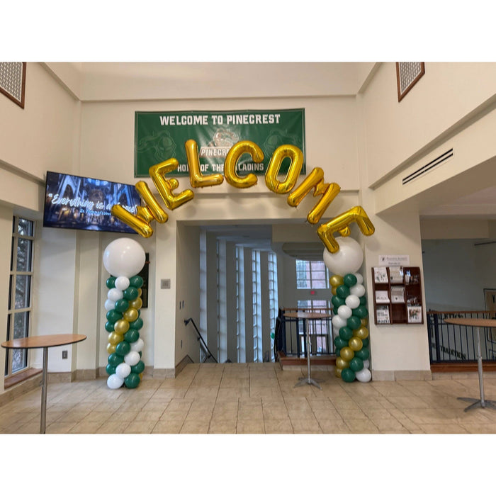 Name Balloon Arch - Pick Up or Delivery Only - USA Party Store