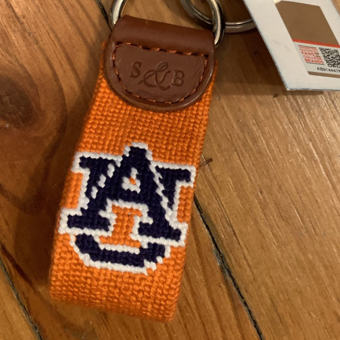 Auburn Orange with Blue