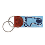 UNC Tarheel Key Fob (Light Blue)