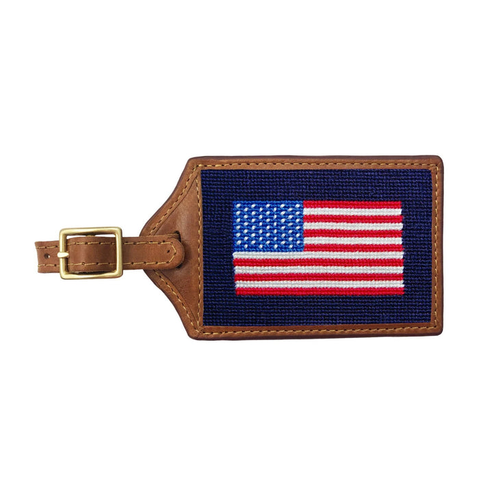 Needlepoint Luggage Tag