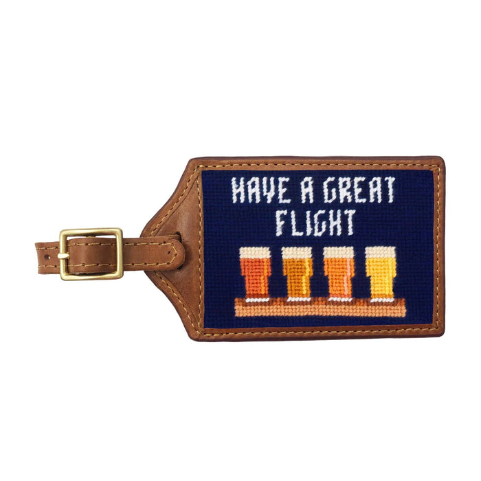 Needlepoint Luggage Tag