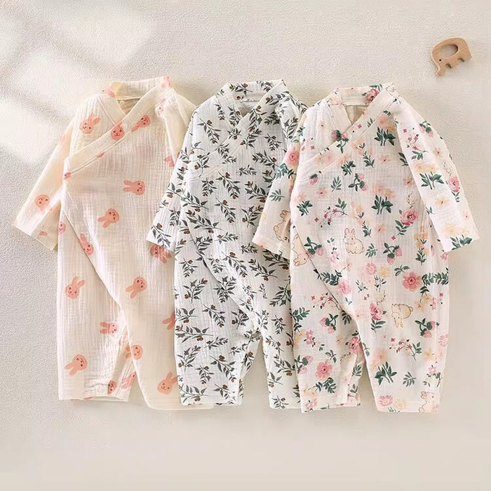 New Unisex Printed  Kimono Rompers/Pyjamas