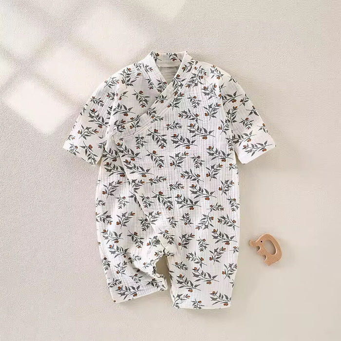 New Unisex Printed  Kimono Rompers/Pyjamas