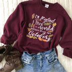Octobers Sweatshirt, Fall Shirt, Anne of Green Gables Shirt Sweatshirt