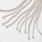 Off-White Pearl Tassels - Parandi