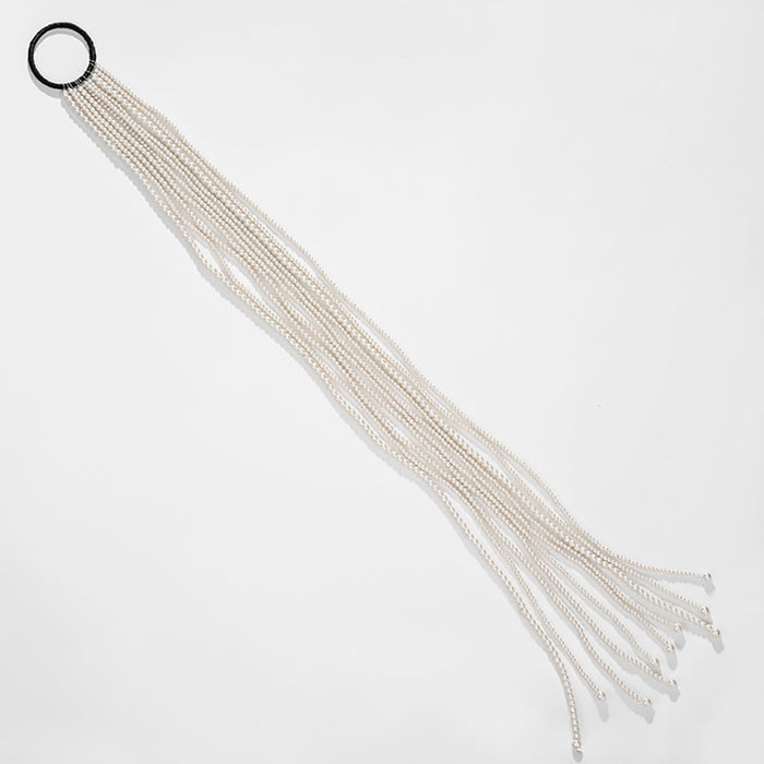 Off-White Pearl Tassels - Parandi