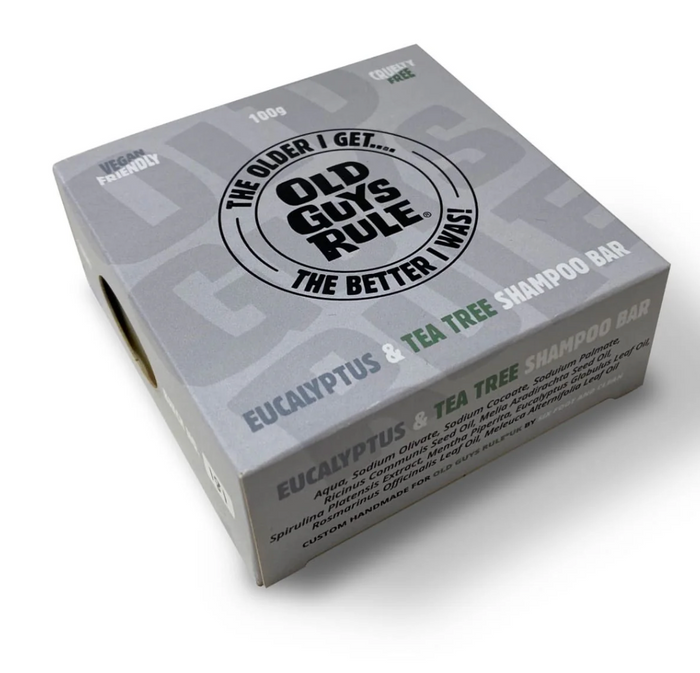 OLD GUYS RULE Old Guys Rule Eucalyptus & Tea Tree Shampoo Bar