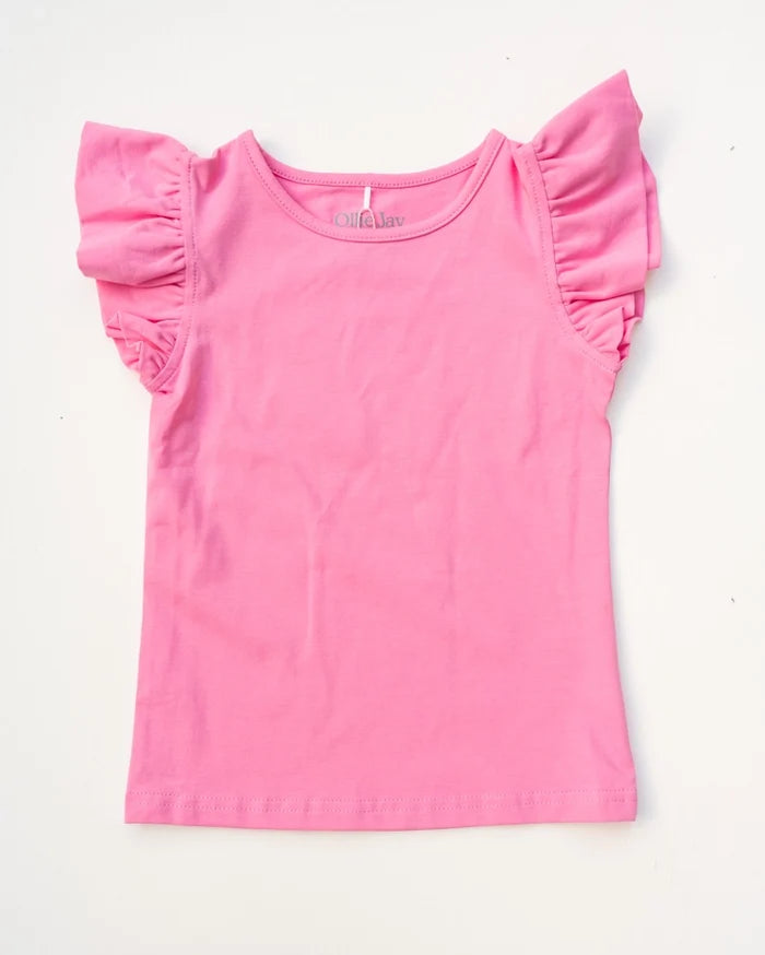 Ollie Jay Flutter Tee-Bubblegum