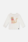 Organic Cotton Long Sleeve T-Shirt Off-White-0