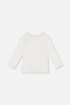 Organic Cotton Long Sleeve T-Shirt Off-White-3