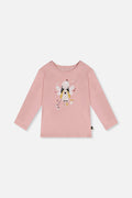 Organic Cotton T-Shirt Pale Dusty Pink-0