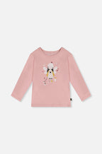 Organic Cotton T-Shirt Pale Dusty Pink-0
