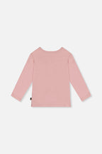 Organic Cotton T-Shirt Pale Dusty Pink-3