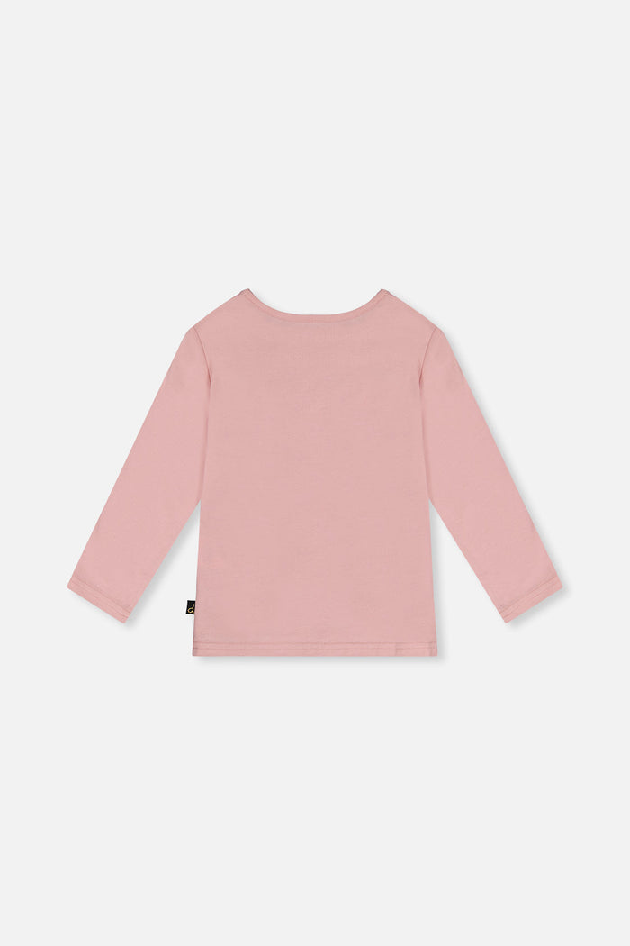 Organic Cotton T-Shirt Pale Dusty Pink-3