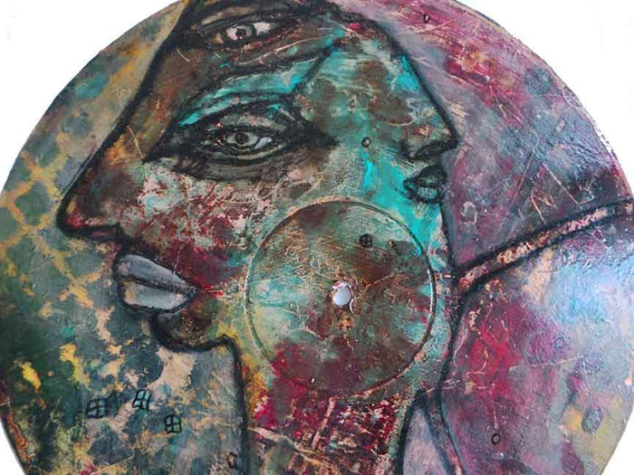 mixed media painting album-10in