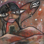Original Wood Art 'Winged Friend' — C. Cambrea, Sincerely Joy