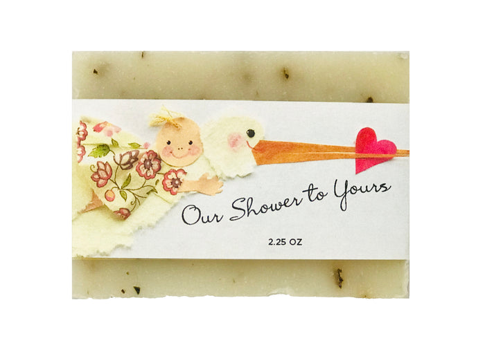 Our Shower to Yours — Baby Shower Stork