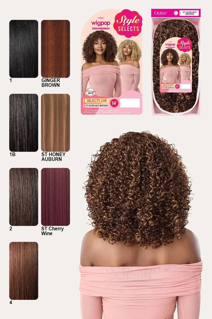 OUTRE WIG POP FULL CAP WIG - SELECTS 108 OUTRE