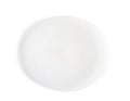 Silhouetted image of the brush oval plate by factory zoomer against white background.