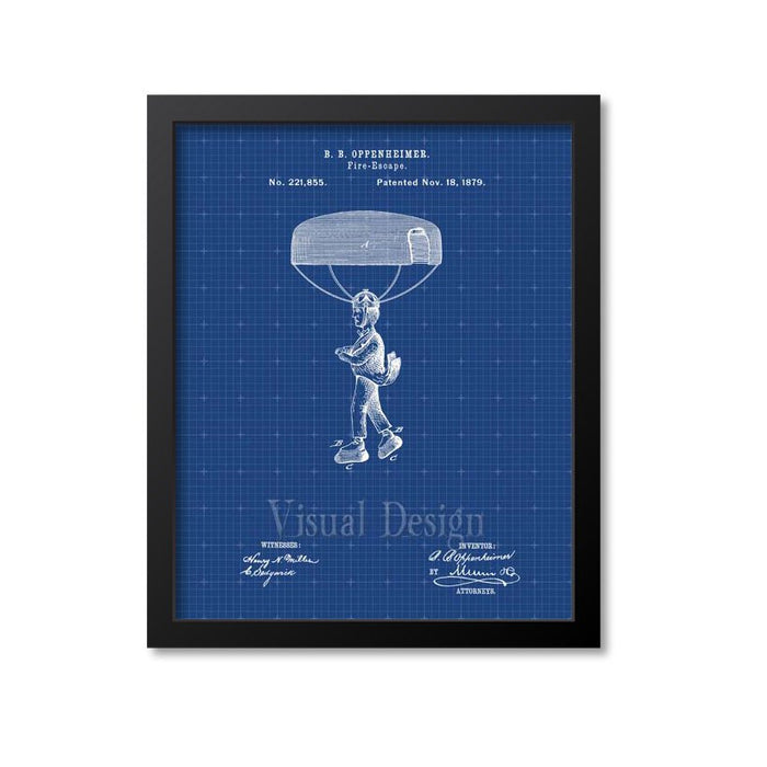 Parachute Patent Print