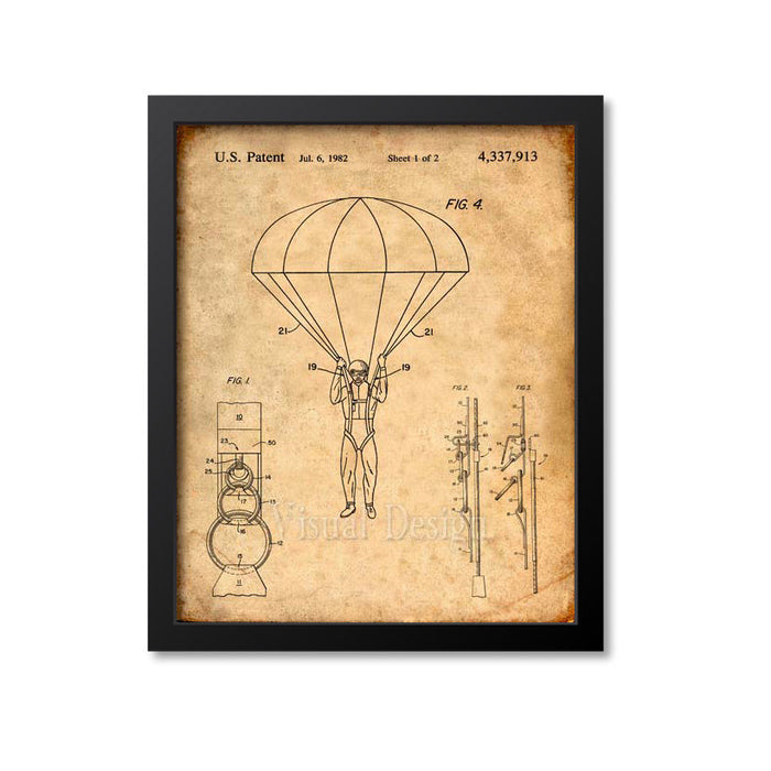 Parachute Patent Print