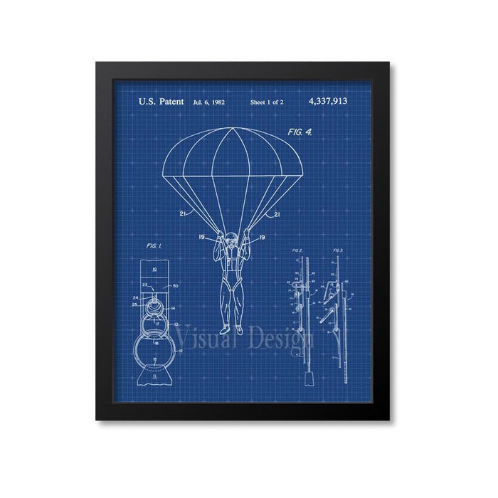 Parachute Patent Print