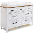 Parker House Changing Stations Linen / Warm Oak Parker House Artisan Changing Tray