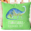 Personalize Name Cushion Dinosaur 03