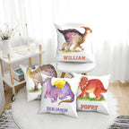 Personalize Name Dinosaur Pillow I01
