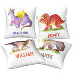 Personalize Name Dinosaur Pillow I01