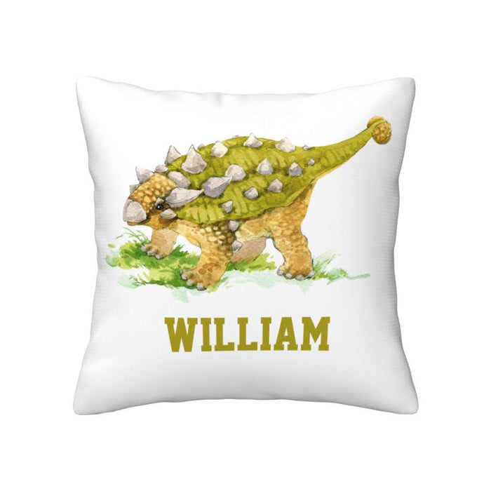 Personalize Name Dinosaur Pillow I01