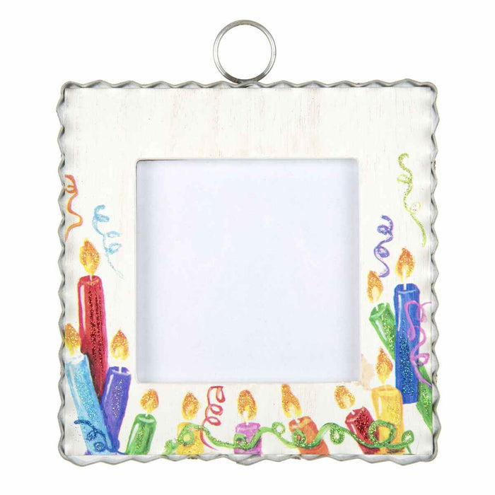 Pie Crust Photo Frames