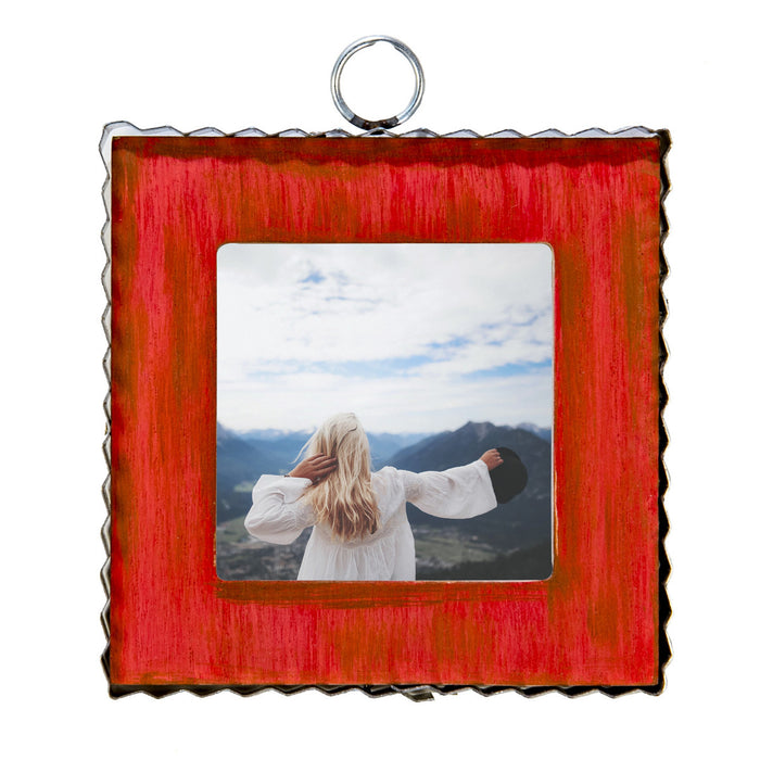 Pie Crust Photo Frames