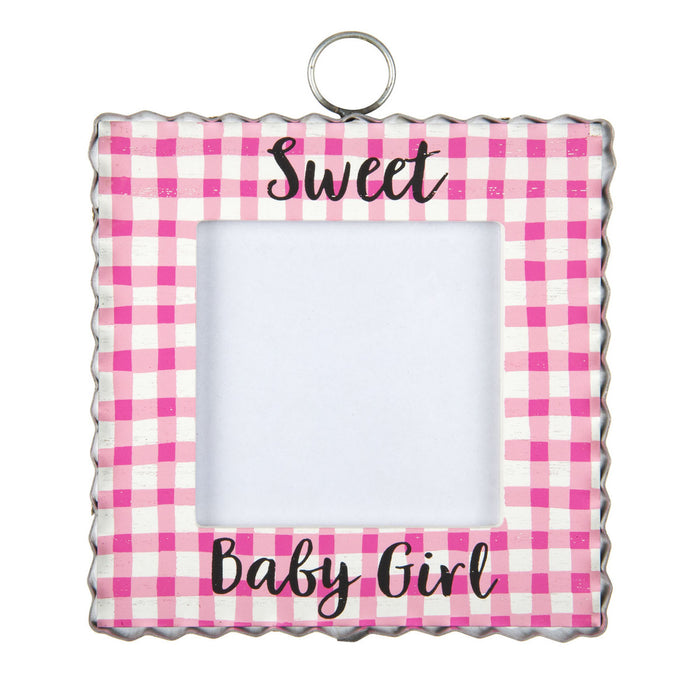 Pie Crust Photo Frames