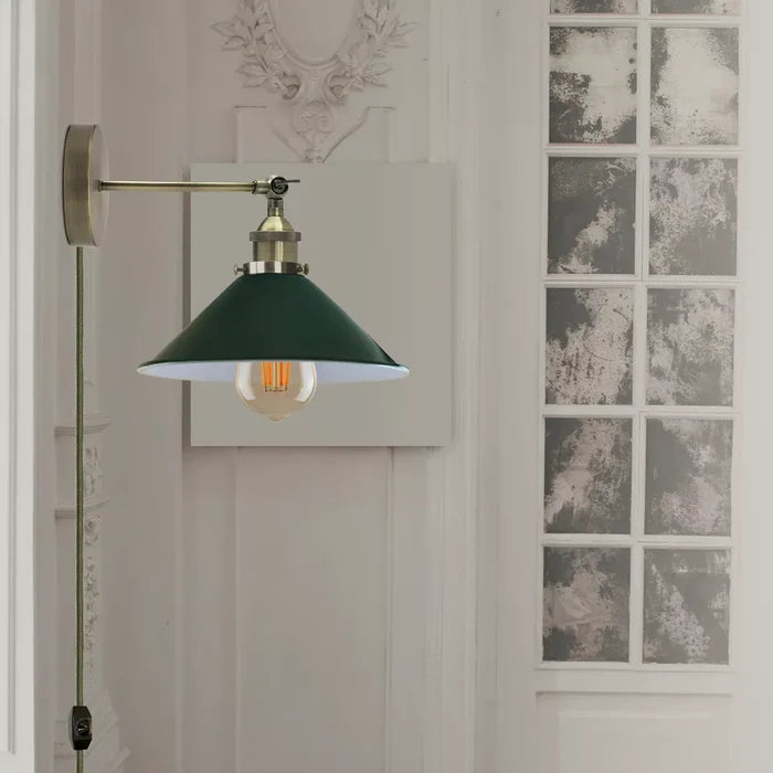 Plug In Wall Fitting 4M Table Bedside Lamps ~5802
