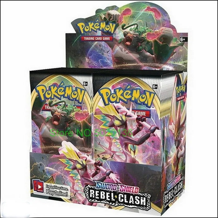 Pokemon Rebel Clash Replica Booster Box (36 Proxy Packs)