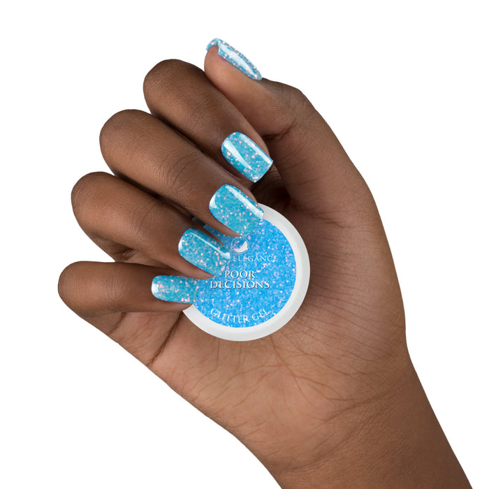 Poor Decisions, Glitter Gel, 10 ml