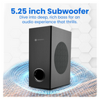 Portronics Pure Sound 106 - 5.25 inch subwoofer