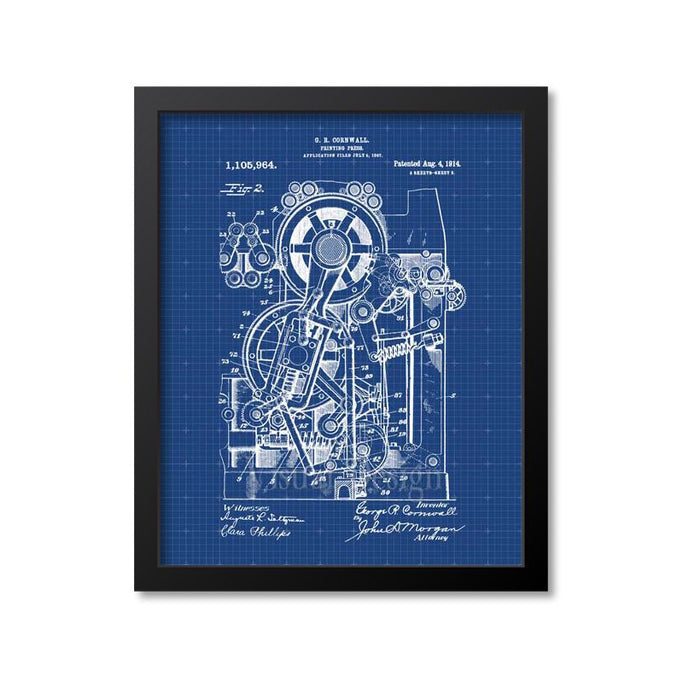 Printing Press Patent Print