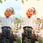Pumpkin Spice Presets Mobile Lightroom Preset for Autumn - 4 Presets