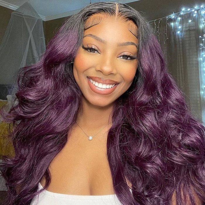 qvr wigs body wave lace front wig for natural black women’s style