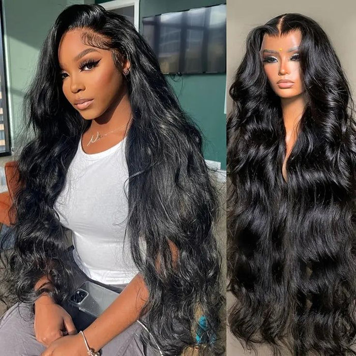 glueless wigs with 250% density for full volume