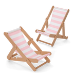 Raquel's™ Beach Chairs & Barbecue Set for 18-inch Dolls (Girl of the Year™ 2026)