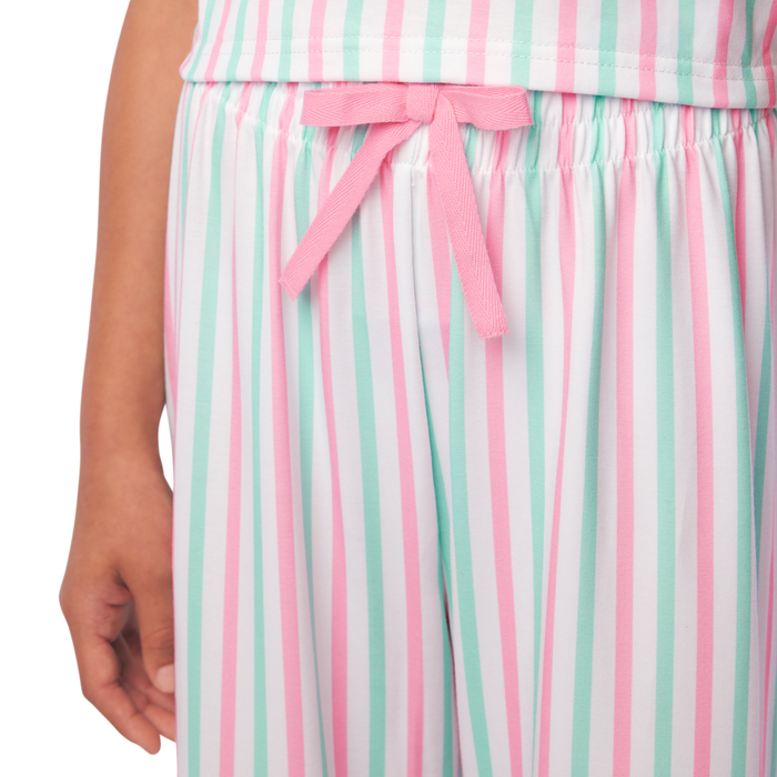 Raquel’s™ Coastal Stripes Pajamas for Girls & 18-inch Dolls