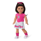 Raquel's™ Piney Point Pickleball Outfit for 18-inch Dolls (Girl of the Year™ 2026)
