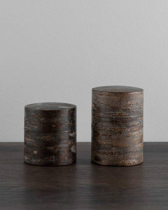 Raw Cherry Bark Tea Canister - Tall